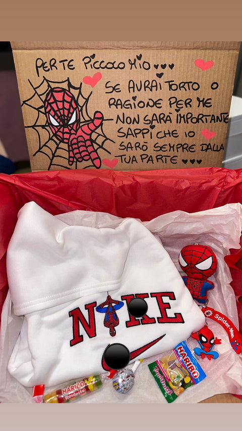 BOX 1 felpa baby Spidarman