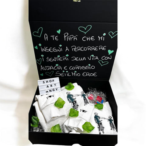 BOX papà e baby in bici(box omaggio!)