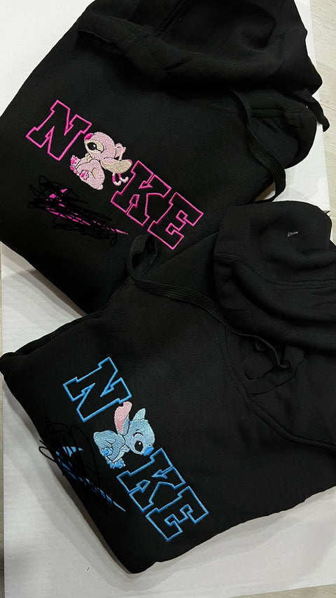 Felpa logo Stich + polso