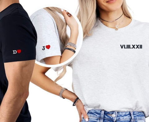 Shirt data e iniziale