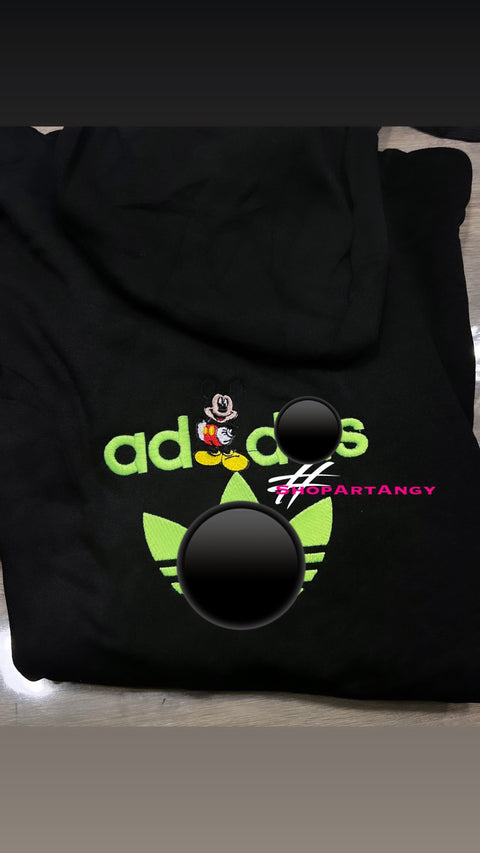 Felpa logo personalizzato topolino