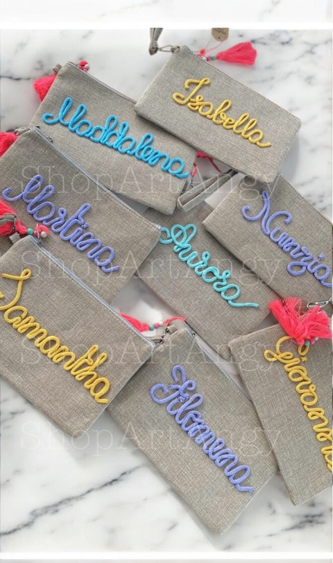 Pochette Color con filo