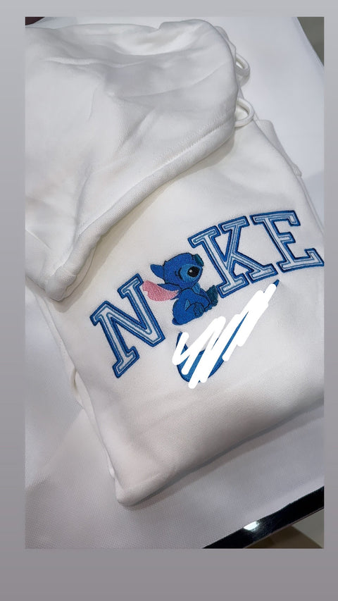 Felpa logo Stich + polso
