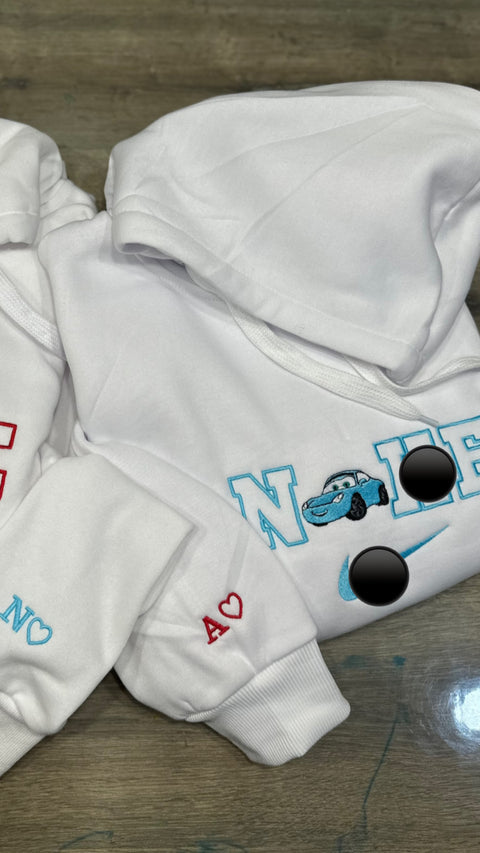 Felpa logo Cars + polso