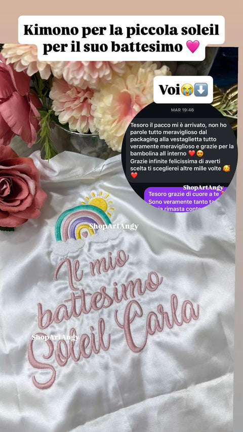 Kimono battesimo
