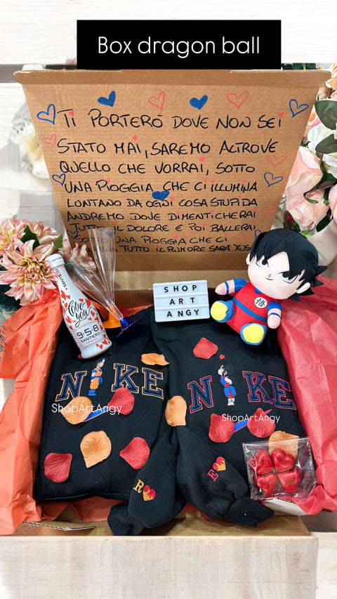 BOX goku e kiki 1 pupazzo