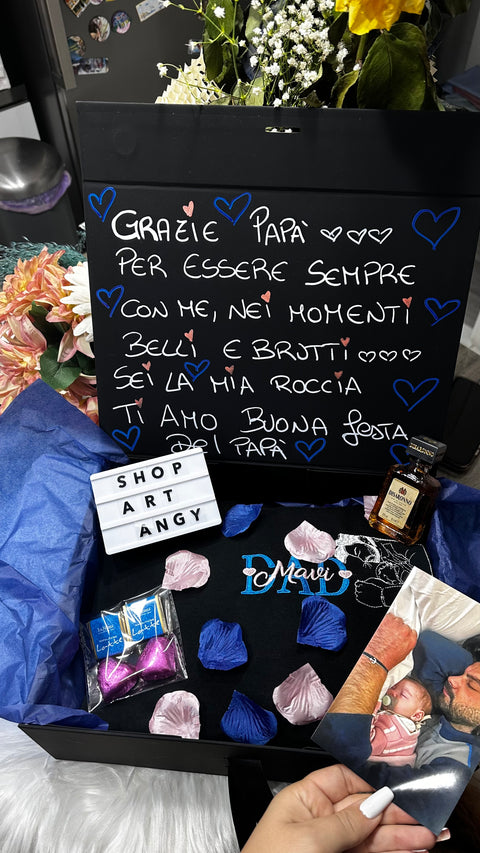 Box Foto singola e nome