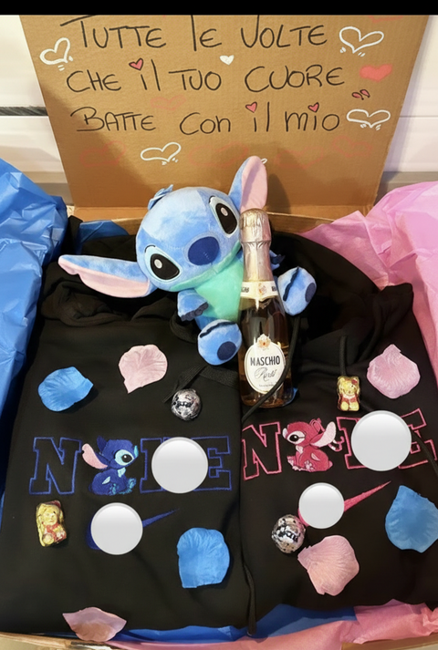 BOX Stitch e angel  + 1pupazzo