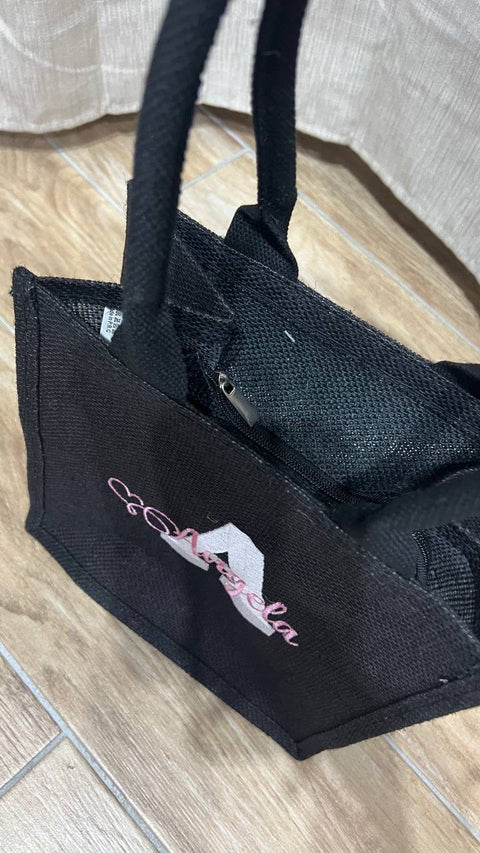 Borsa nera creala come + ti piace 25x25