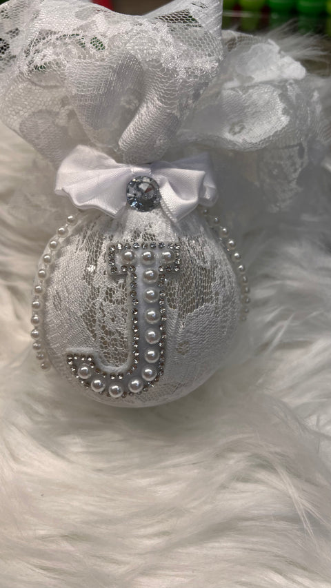 Pallina Natale Luxury con luci interne